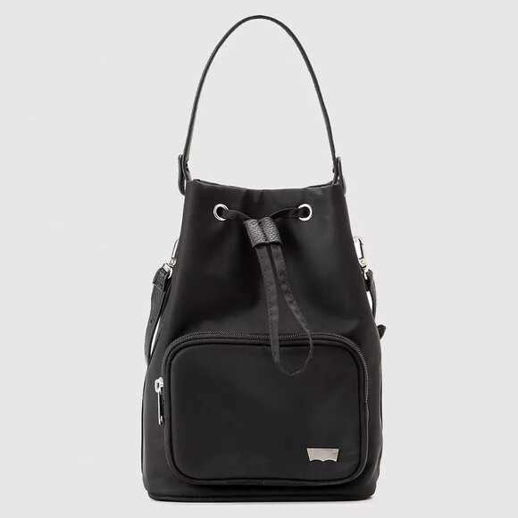 Levi's WOMEN'S Black Bucket Bag/NWT - Picture 2 of 15